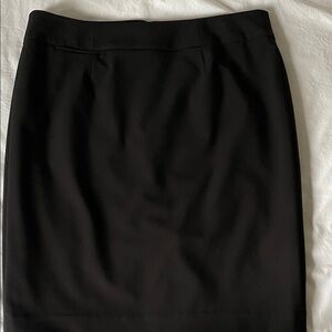 Calvin Klein Black Pencil Skirt Career Wear Sz 12P